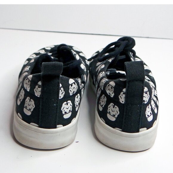 Star Wars | Gap Kid Stormtroopers Graphic Boy Black & White Sneakers Size 13 - Picture 9 of 9